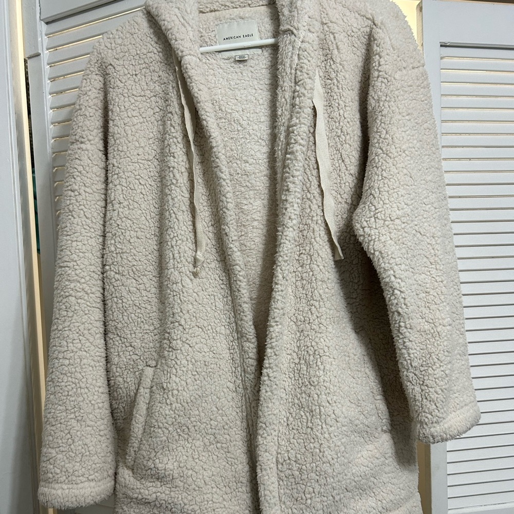 American Eagle fleece Cover up /robe